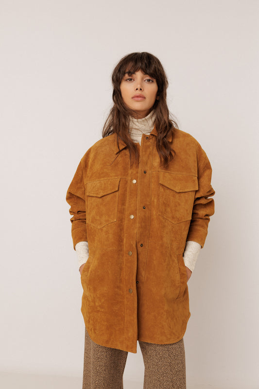 PARKA BOLSILLOS PIEL 3