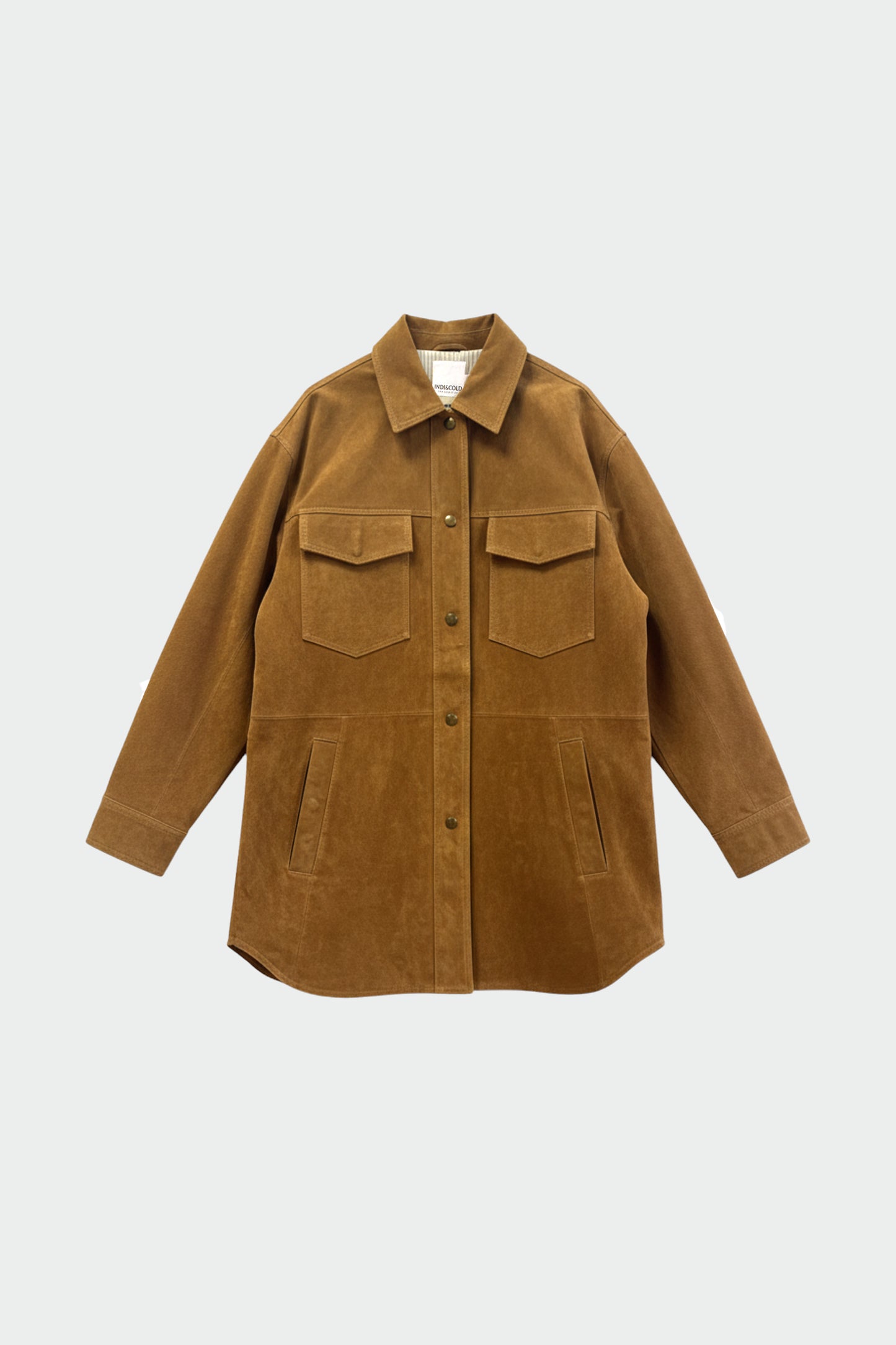 PARKA BOLSILLOS PIEL
