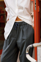 ELASTIC-WAISTBAND PANTS
