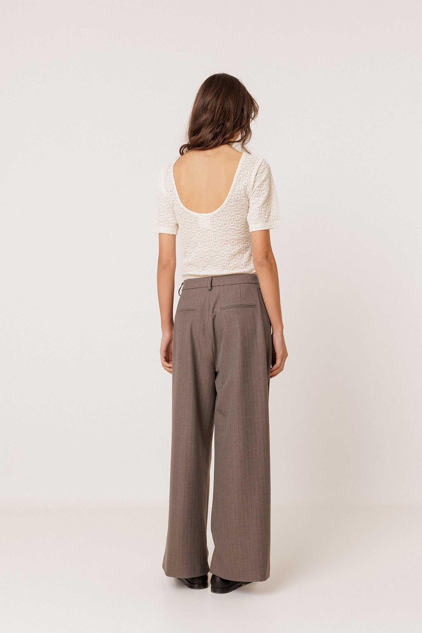 PANTALON DE COSTUME À PINCES