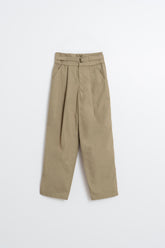 PANTALÓN CARROT POPELÍN