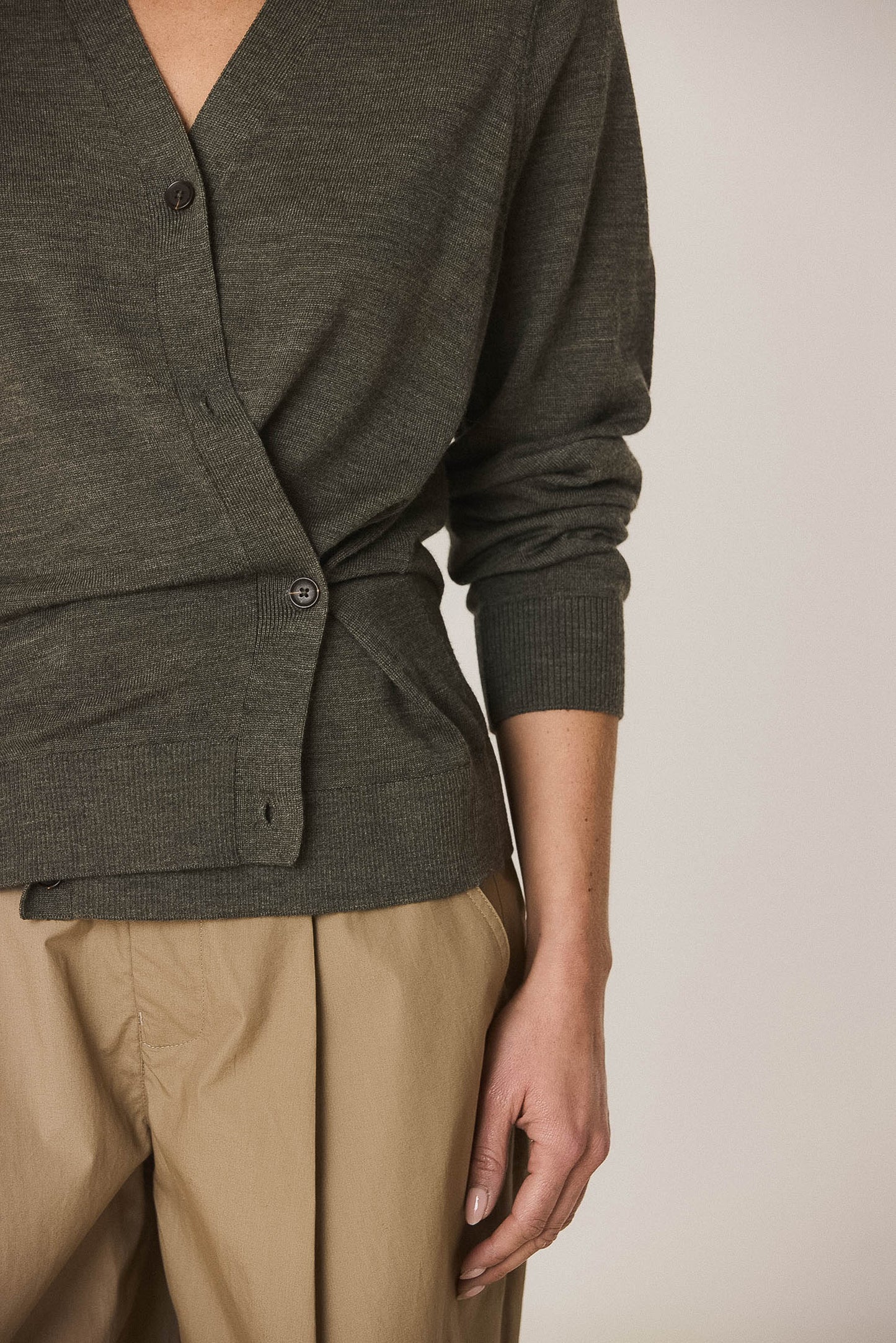 CHAQUETA MULTIPOSICIÓN 100% MERINO