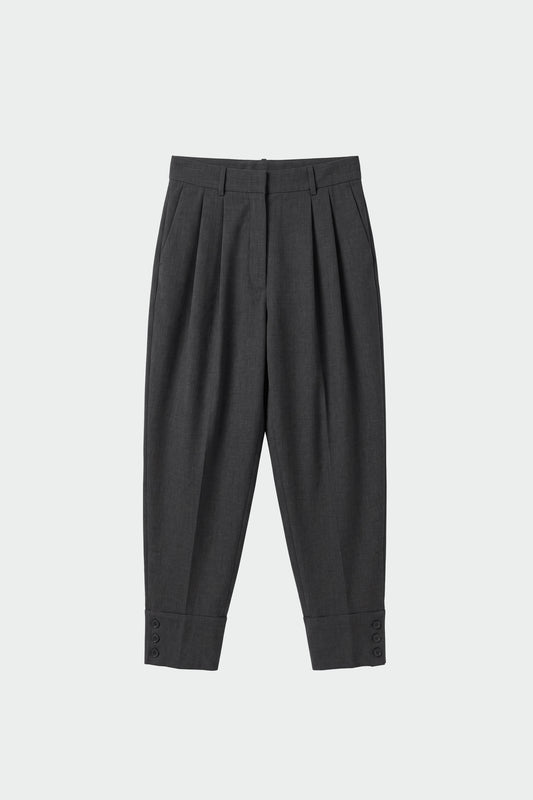 TAILORED PLEAT-FRONT TROUSERS 4