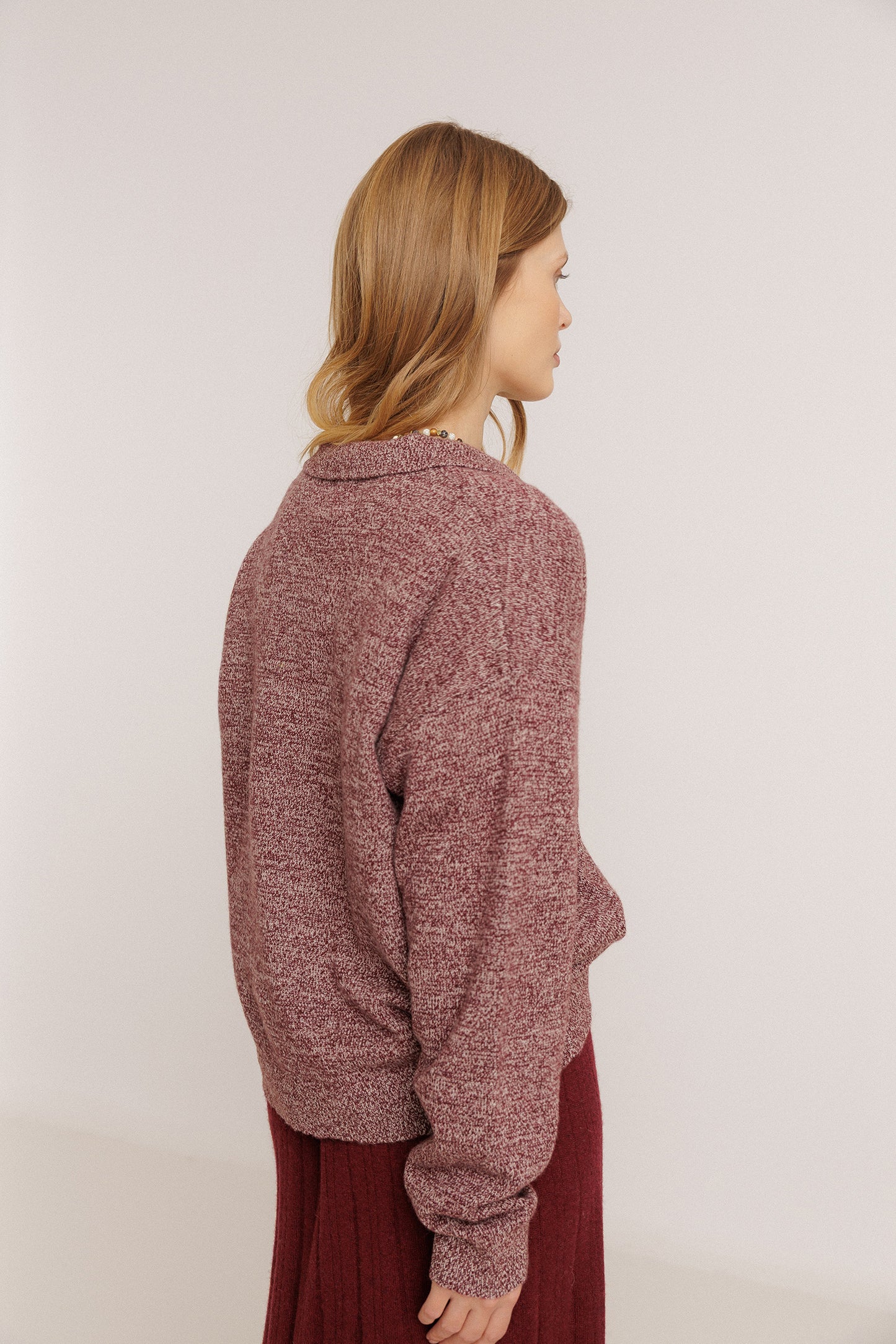 PULL POLO CHINÉ