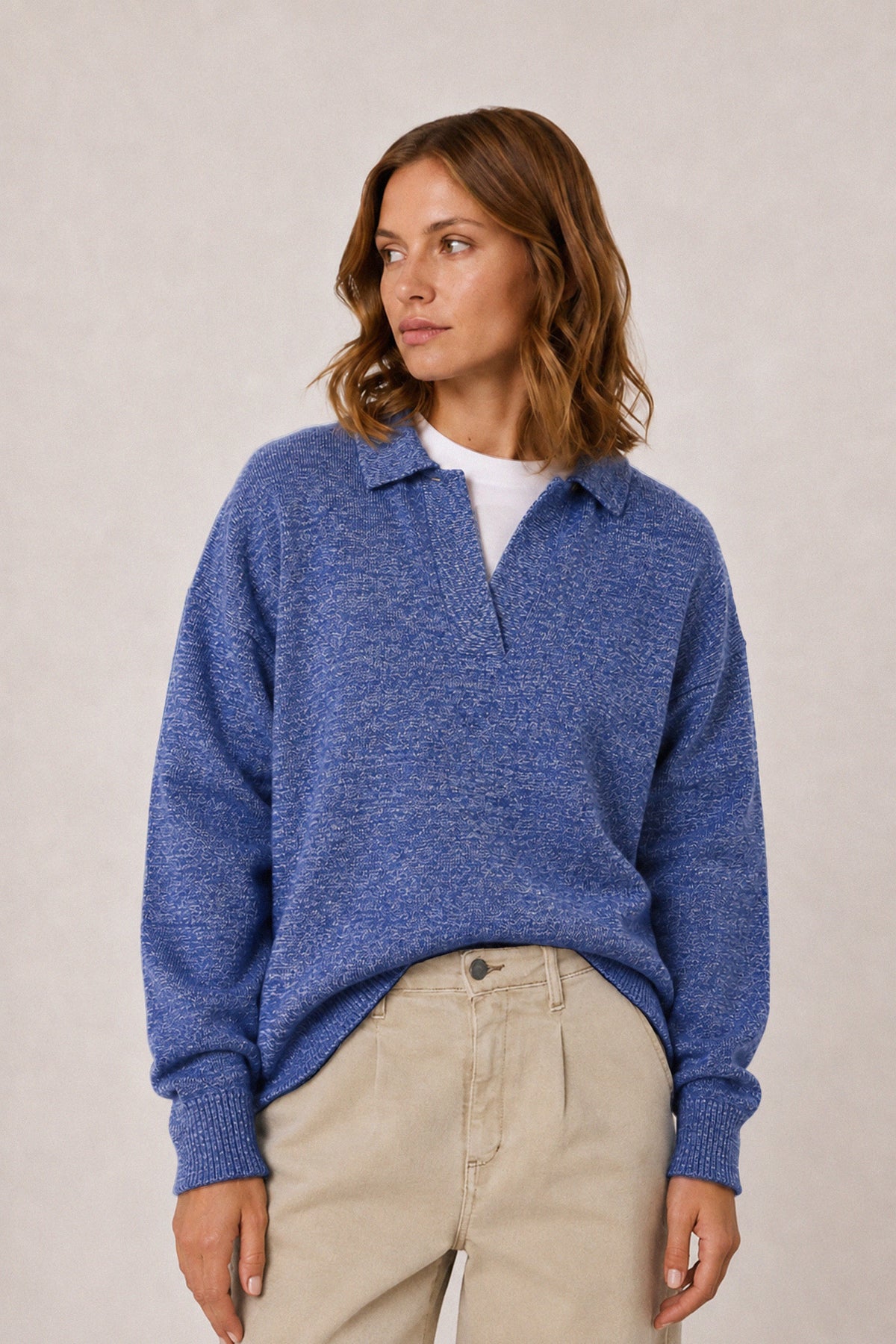 [CL] MARLED POLO SWEATER