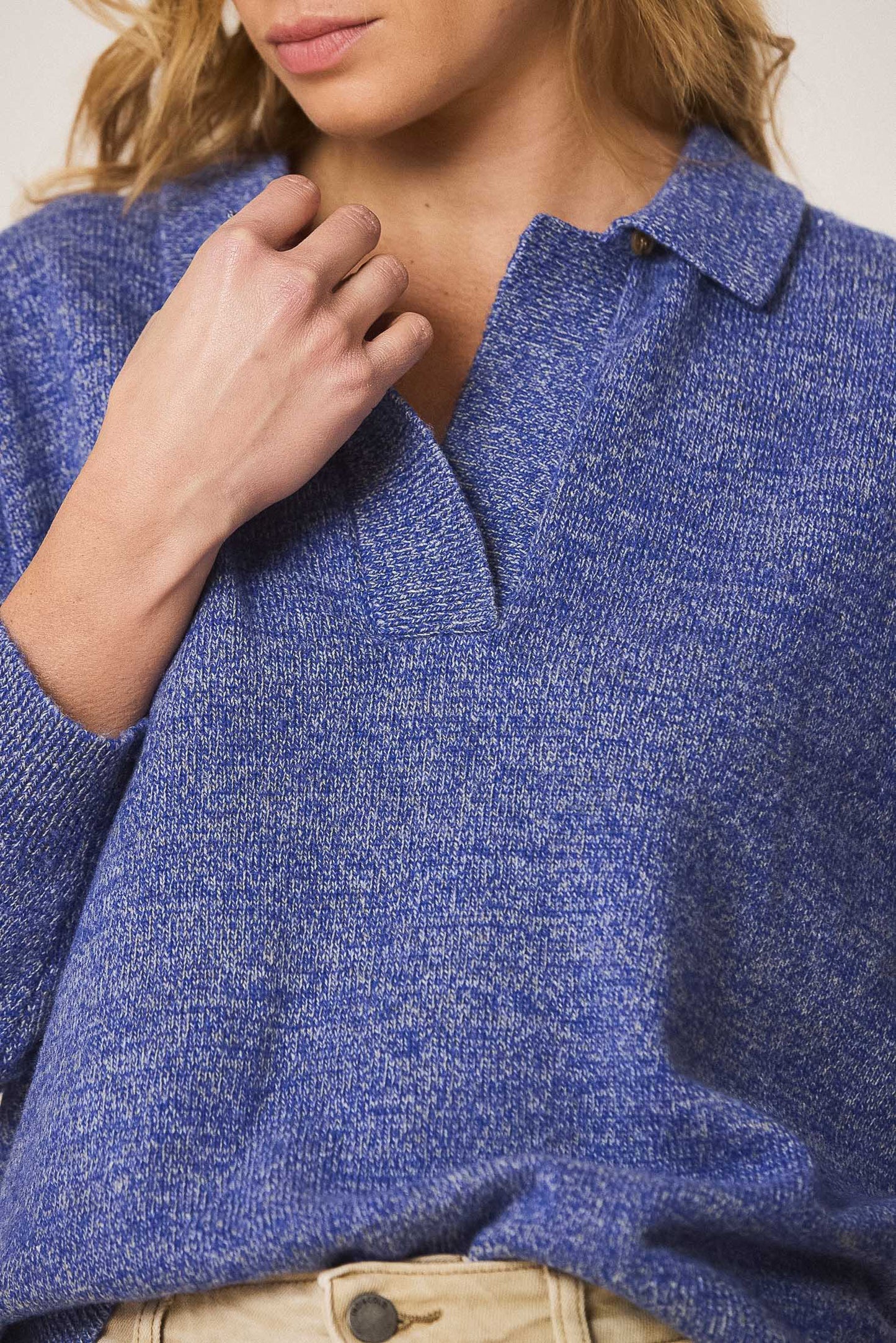 PULL POLO CHINÉ