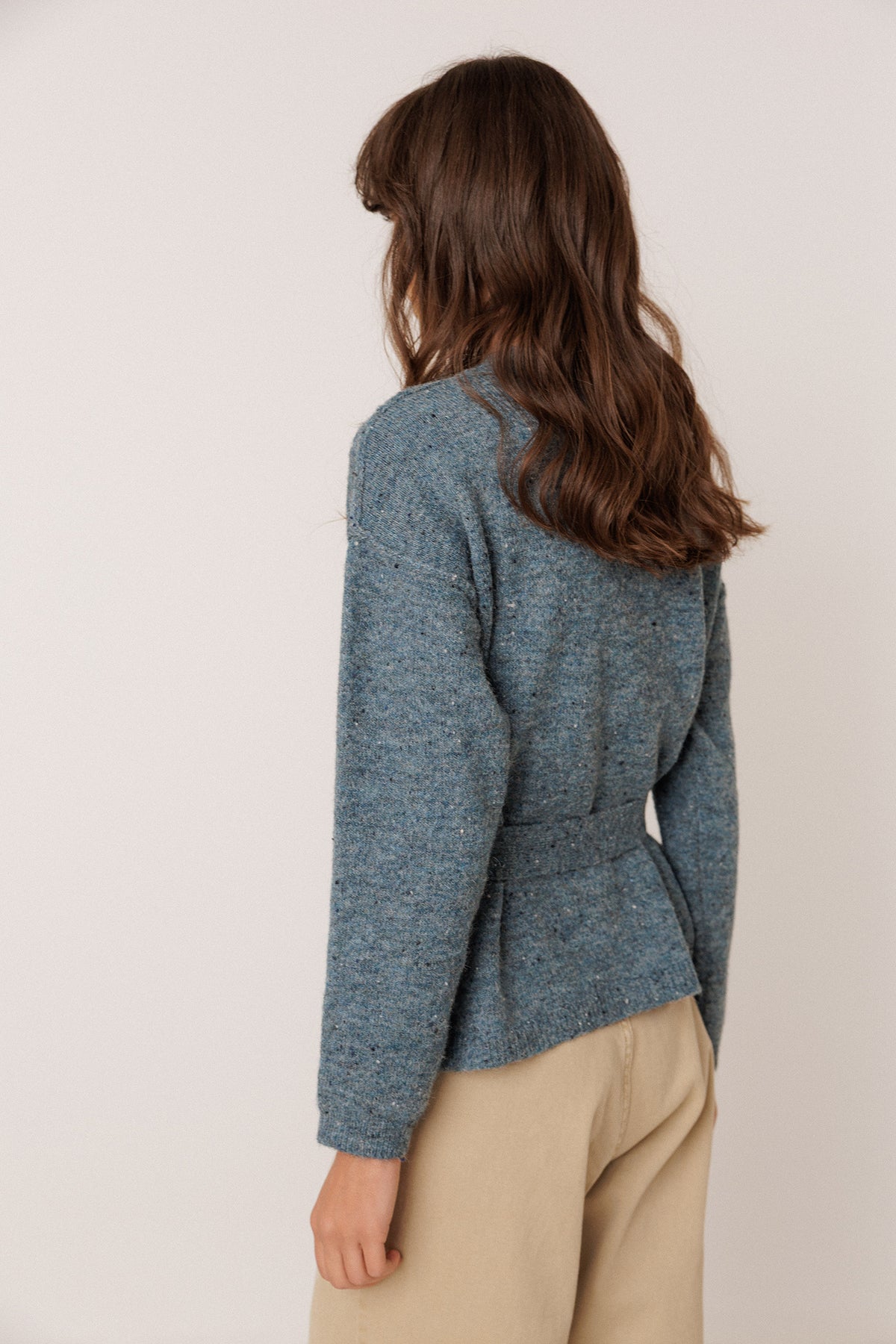CHAQUETA NEPS CINTURÓN AJUSTABLE