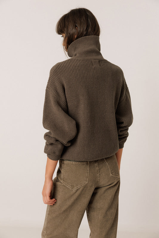 ZIP SWEATER WITH MERINO 4