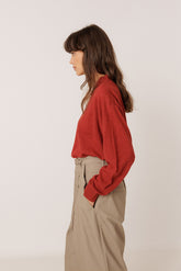 KNITTED SWEATER WITH ALPACA