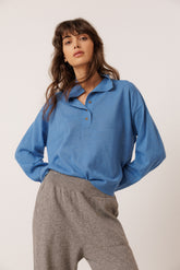 BOXY SWEATER WITH ALPACA
