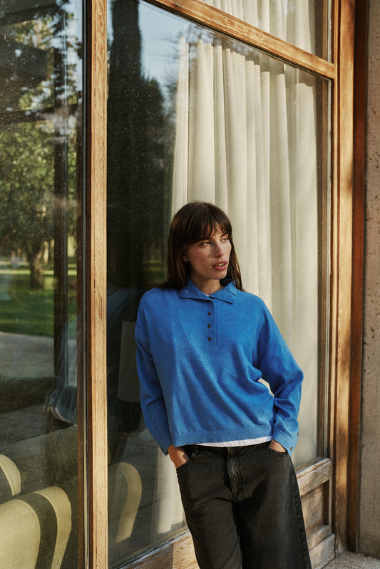 BOXY SWEATER WITH ALPACA 1