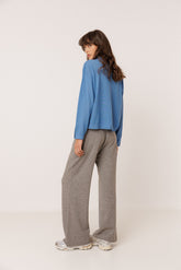 BOXY SWEATER WITH ALPACA