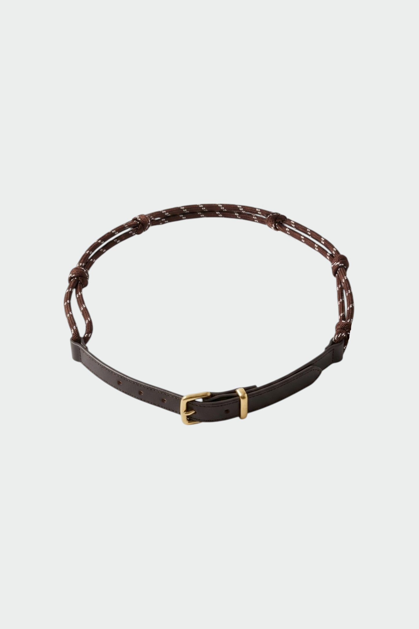 CEINTURE CORDON ET CUIR