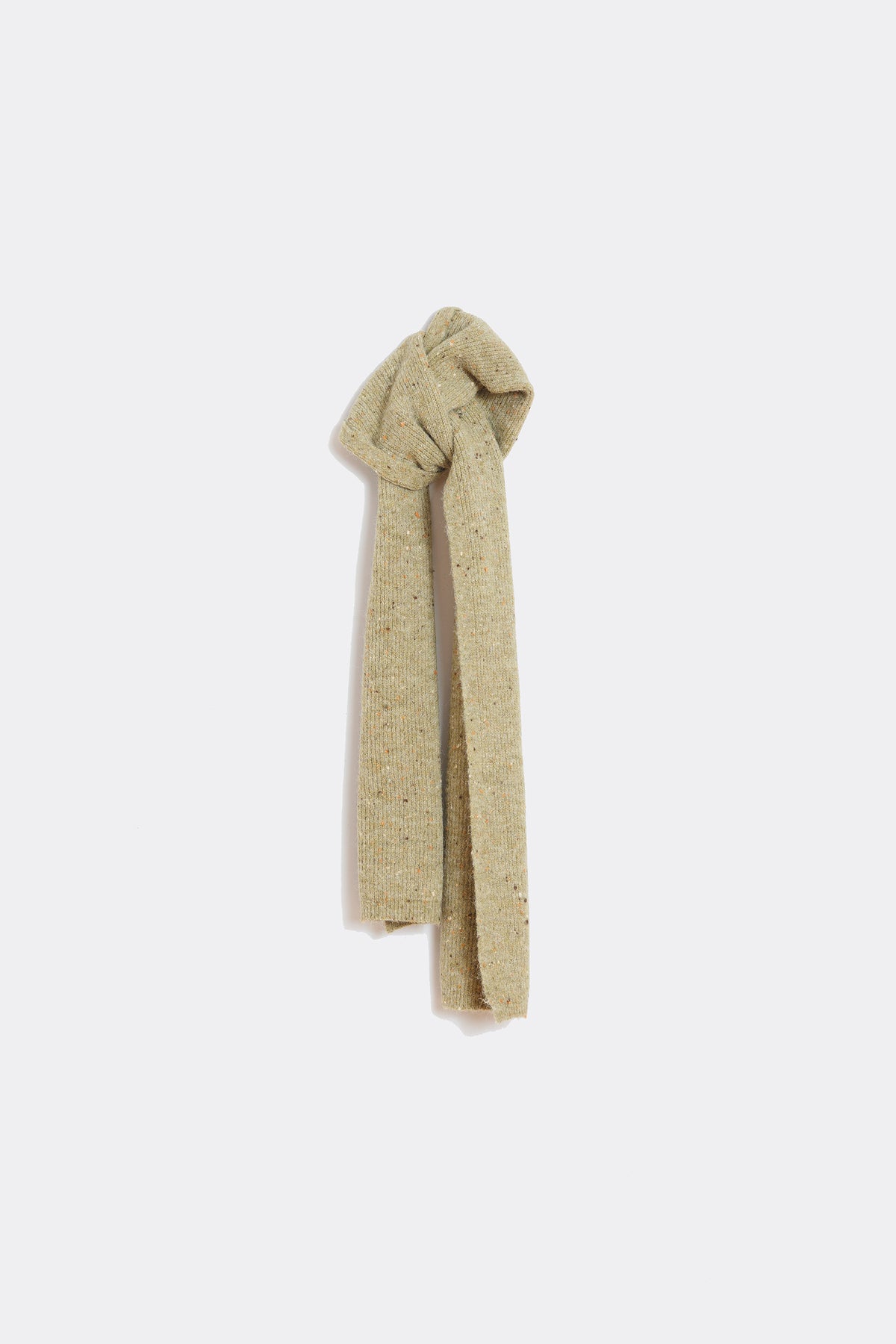 KNITTED NEPS SCARF