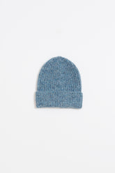 RIBBED TURN-UP BEANIE