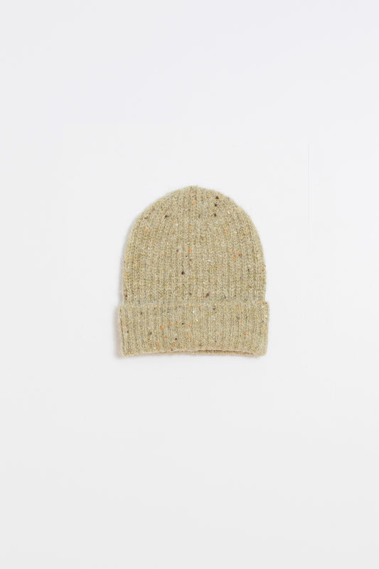 RIBBED TURN-UP BEANIE 2