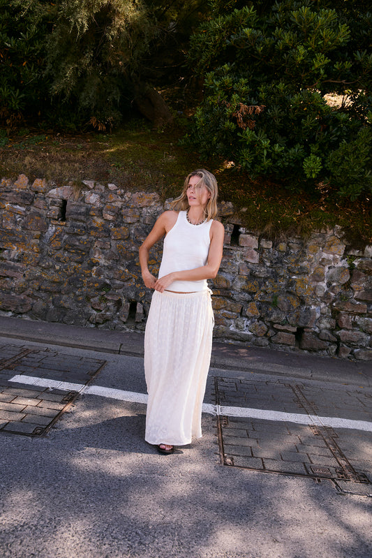 MERINO WOOL HALTER TOP 1