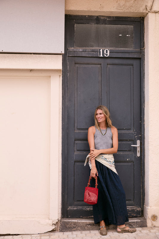 MERINO WOOL HALTER TOP 5