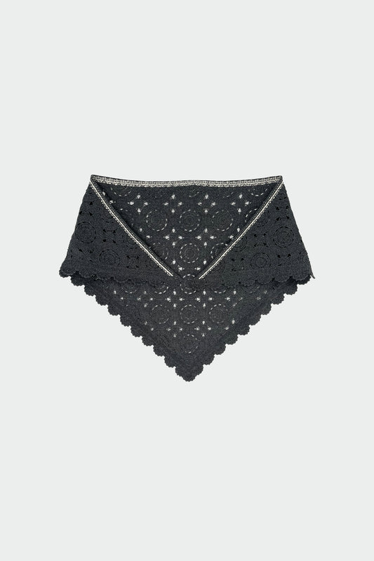 COTTON CROCHET SCARF 5