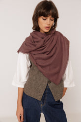 FRAYED FOULARD