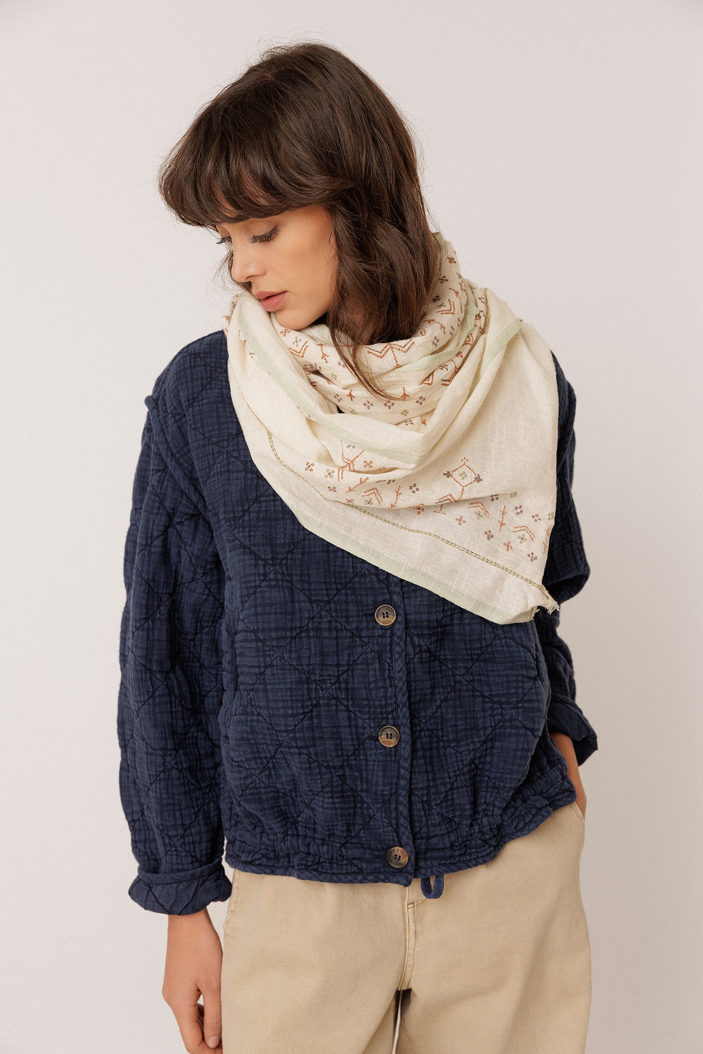 FULAR BORDADO BOHO