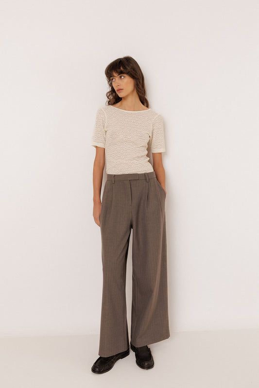 SLIM CIRCULAR JACQUARD T-SHIRT 4
