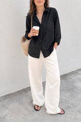 EMBROIDERED HANDKERCHIEF SHIRT
