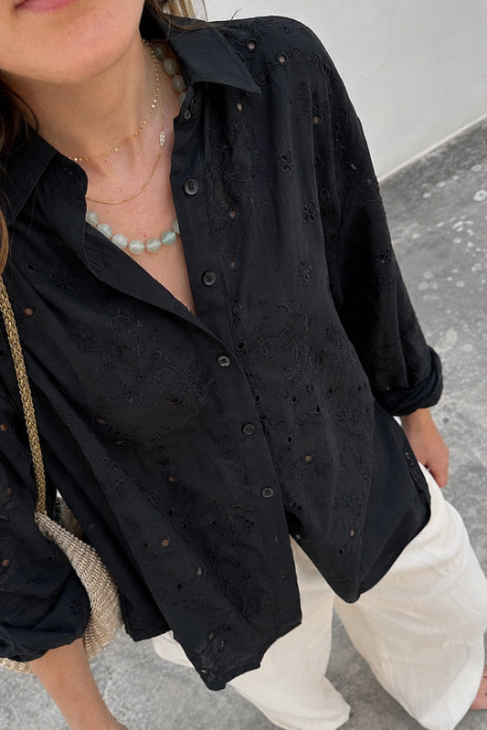 EMBROIDERED HANDKERCHIEF SHIRT 2
