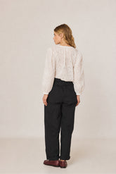 BOXY EMBROIDERED SHIRT