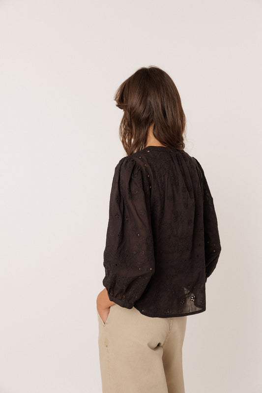 BOXY EMBROIDERED SHIRT 4