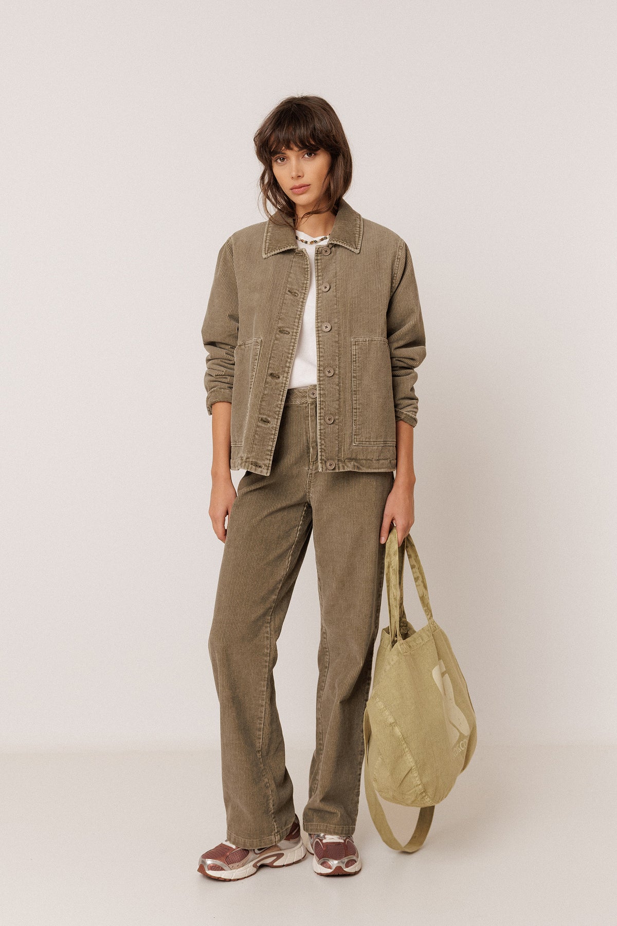 QUILTED CORDUROY JACKET