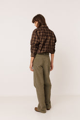 STRAIGHT CORDUROY PANTS
