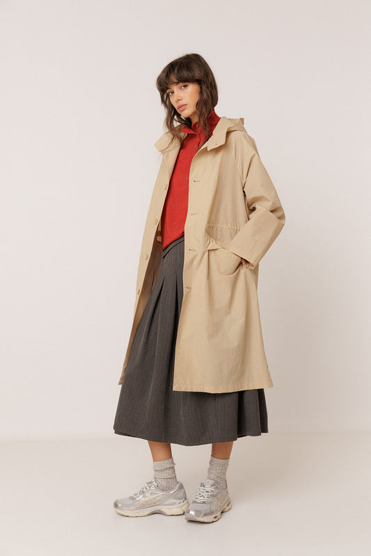 GABARDINA CASUAL TEJIDO TÉCNICO 1
