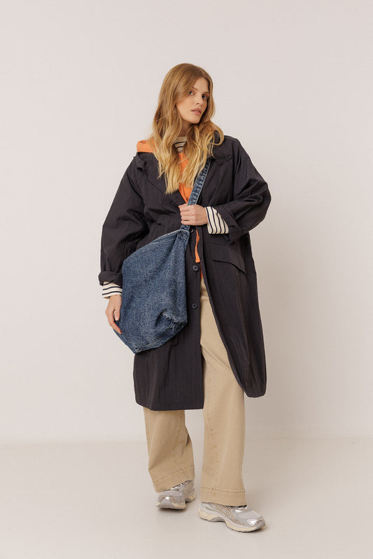 GABARDINA CASUAL TEJIDO TÉCNICO 1