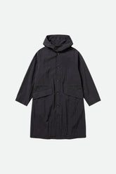 CASUAL TRENCH COAT IN TECHNICAL FABRIC