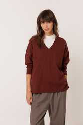 BASIC SWEATER WITH CASHMERE