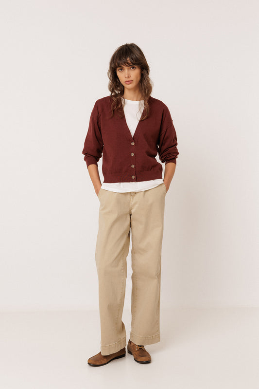CARDIGAN BASIQUE AVEC CACHEMIRE 2