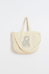 RECYCLED-COTTON MONOGRAMMED BAG