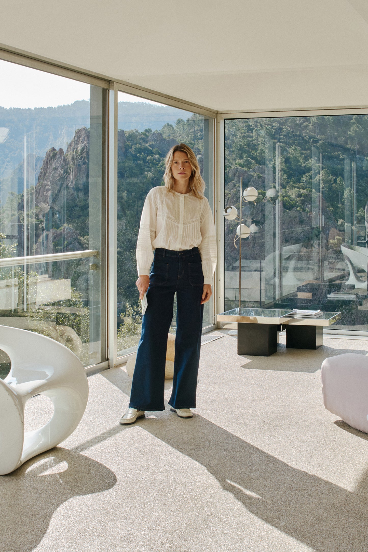 PANTALÓN DENIM WIDE LEG