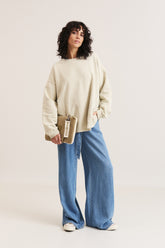INDI&COLD BASIC SWEATSHIRT