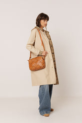 CROSSBODY BOX LEATHER BAG