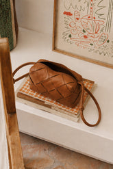 CROSSBODY BOX LEATHER BAG