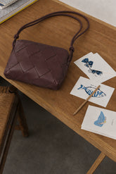 CROSSBODY BOX LEATHER BAG