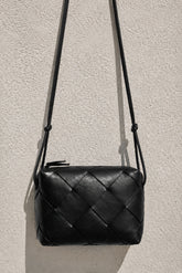 CROSSBODY BOX LEATHER BAG