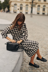 CROSSBODY BOX LEATHER BAG