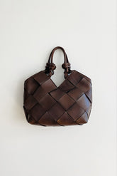 KNOTTED LEATHER BAG
