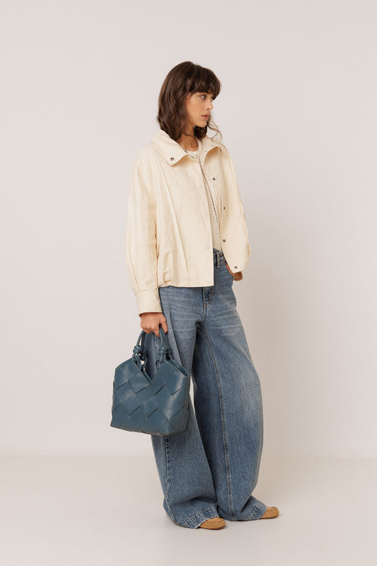 KNOTTED LEATHER BAG 2