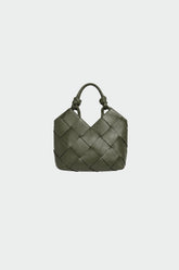 KNOTTED LEATHER BAG