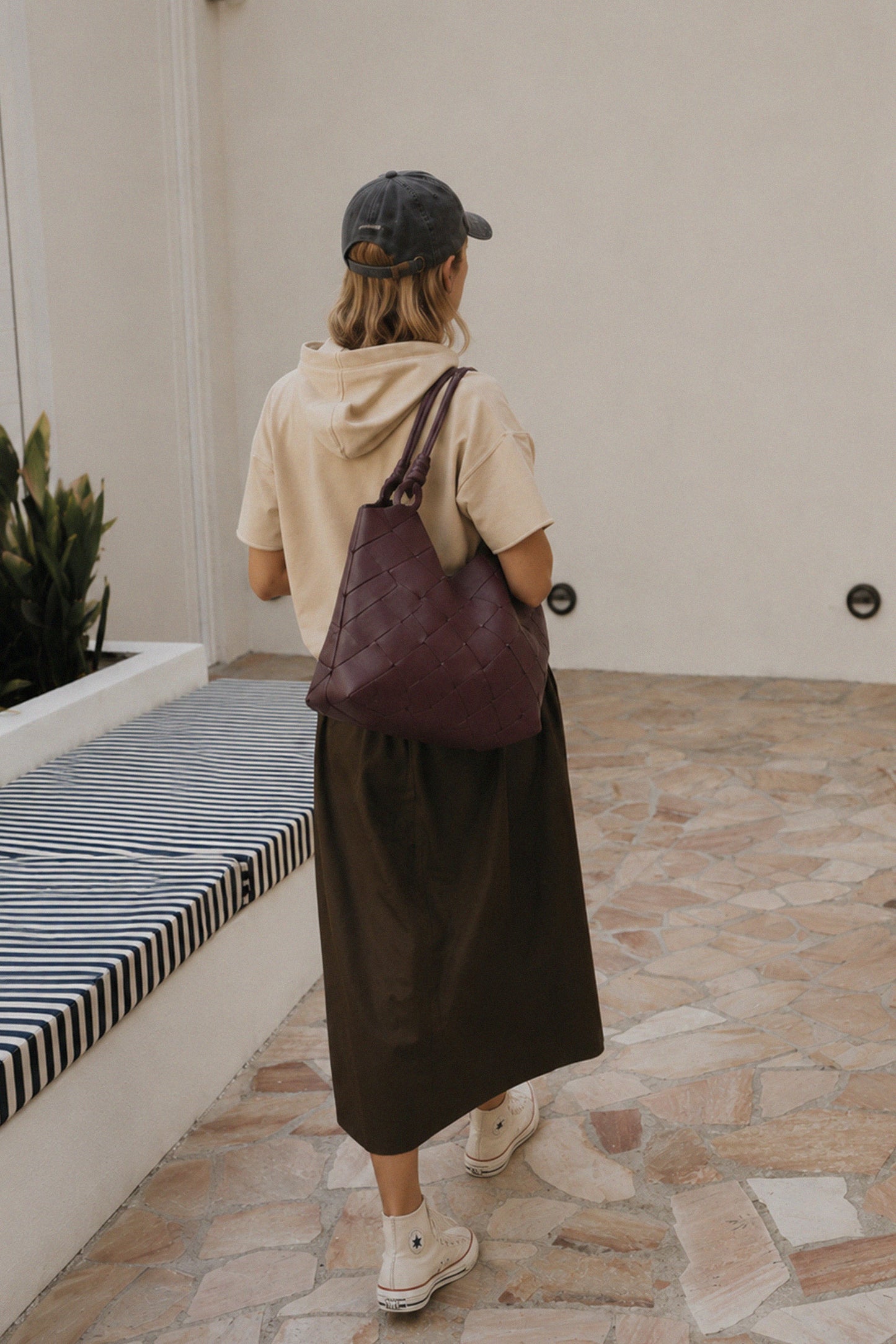 BOLSO MAXI TRENZADO PIEL