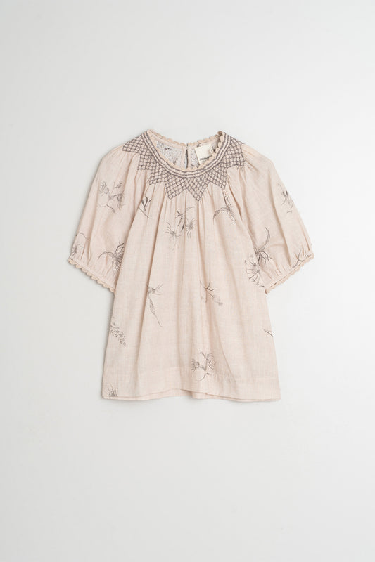 [CL] CROCHET DETAILS BLOUSE